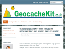 Tablet Screenshot of geocachekit.co.uk